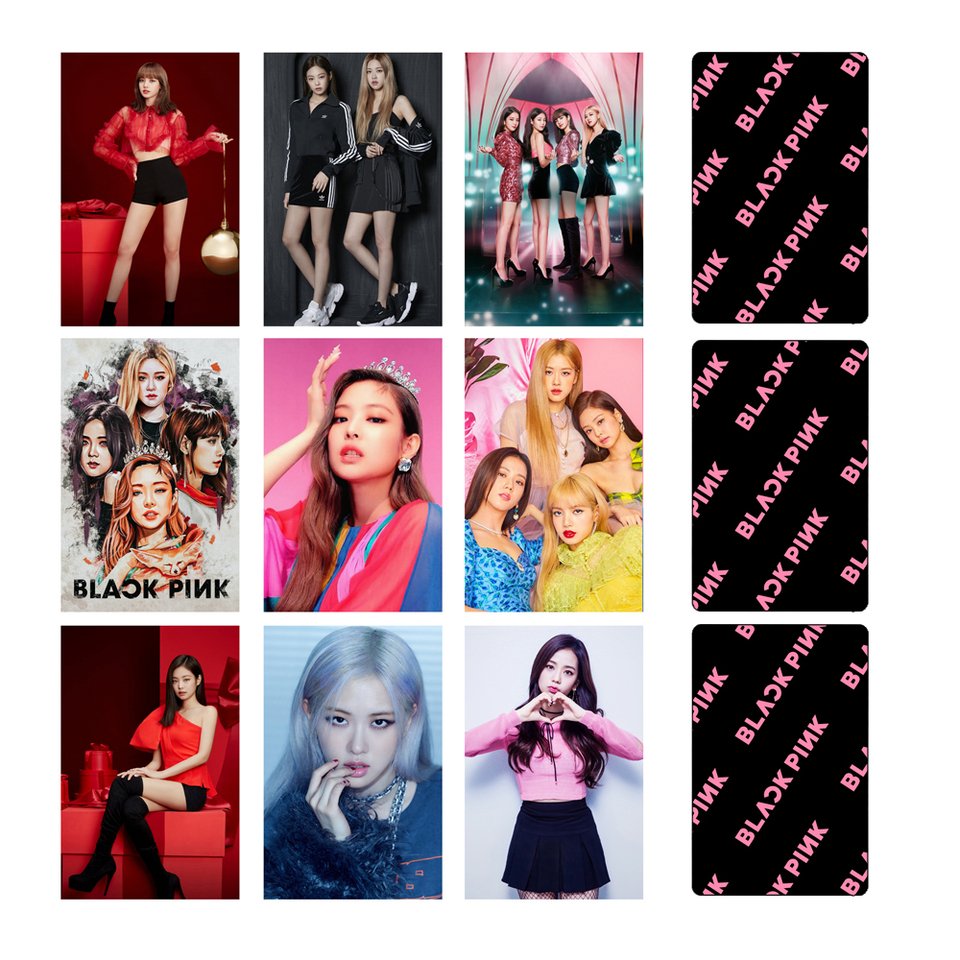 

Фото карточки Blackpink 9шт №3