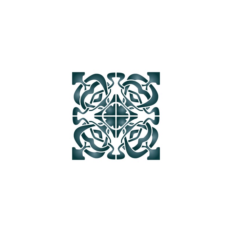 

Трафарет многоразовый "Плитка модерн 08" - пластиковый шаблон для многократного применения с любыми красками