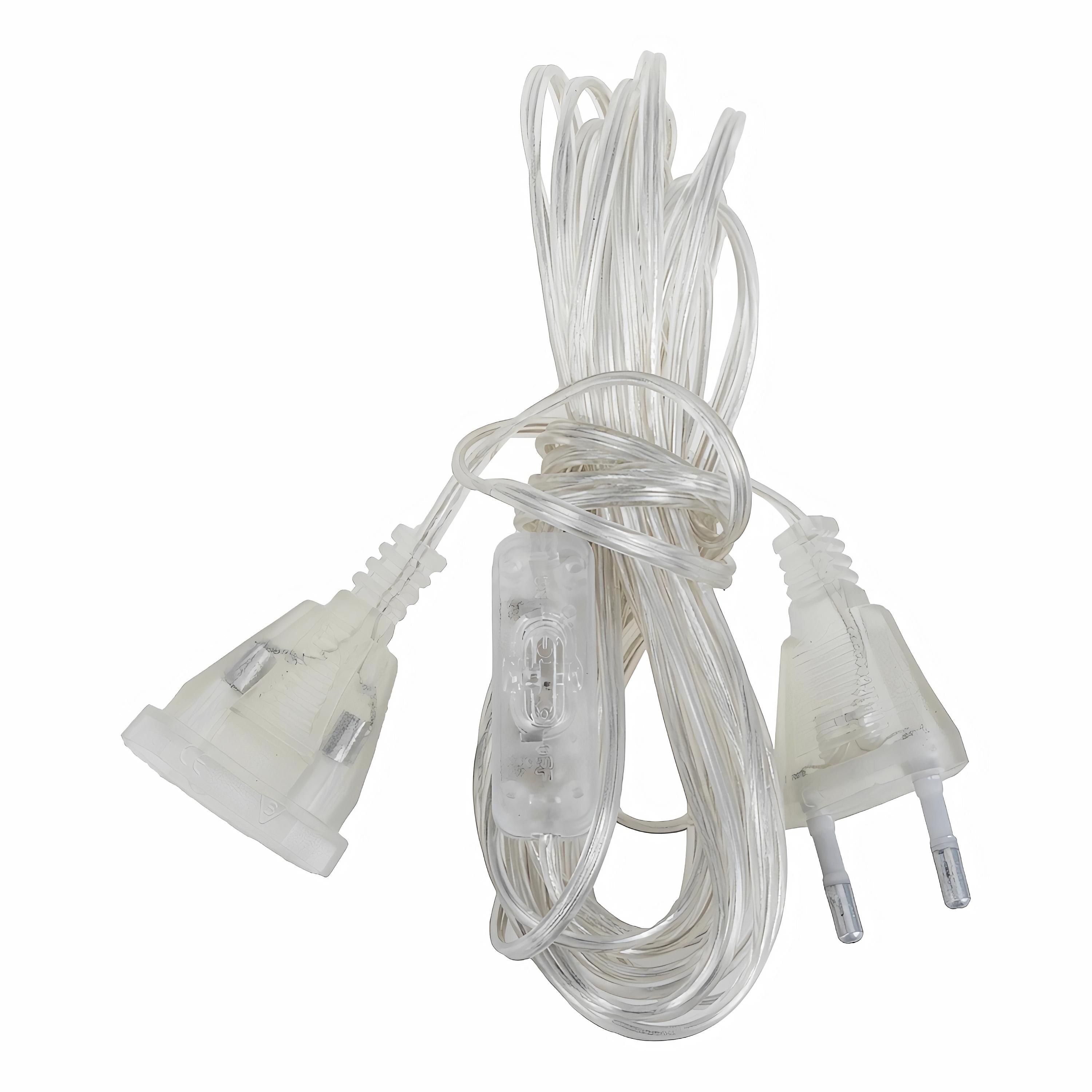 

Удлинитель для гирлянды, 5 м с выключателем