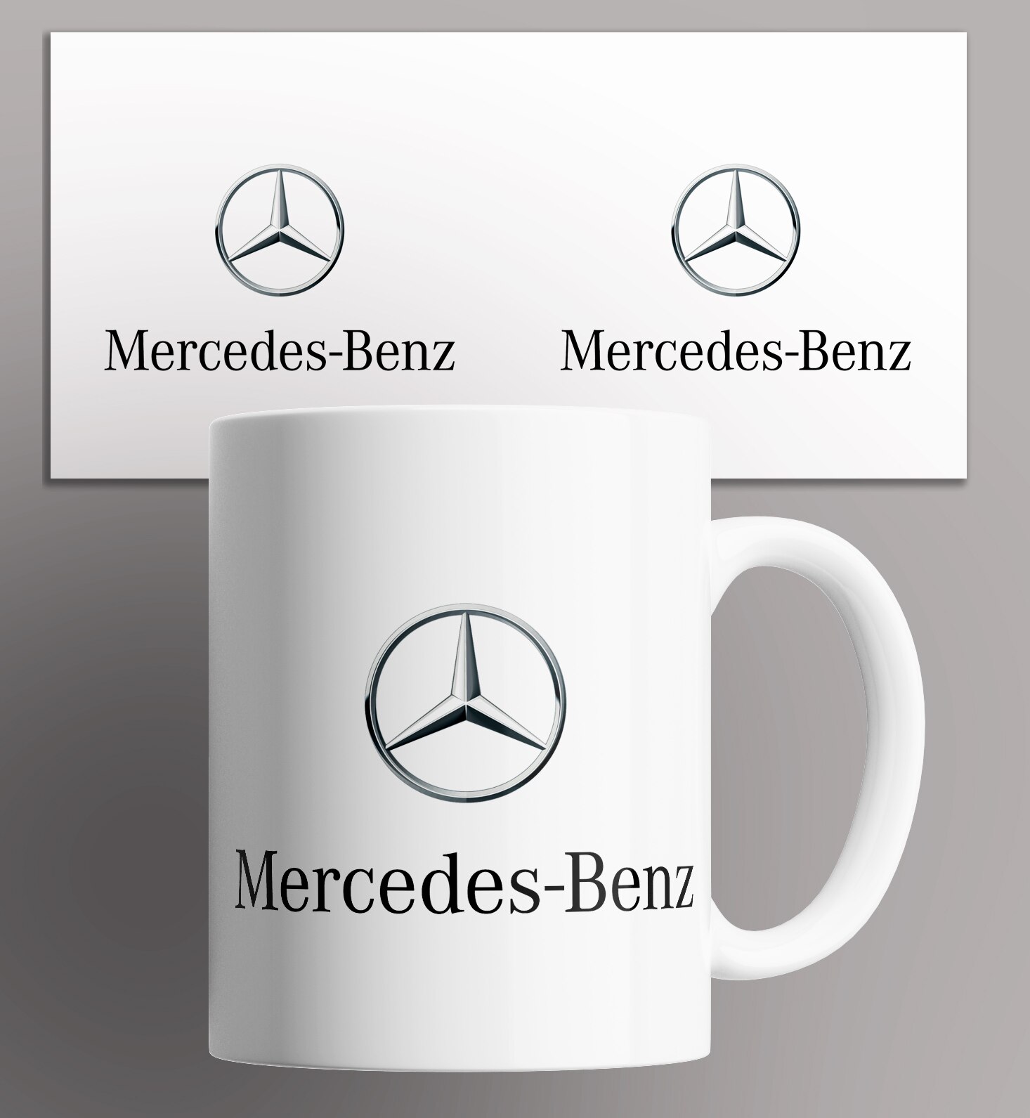 

Кружка в подарок с принтом Mercedes-Benz/Мерседес/КР157964/330 мл