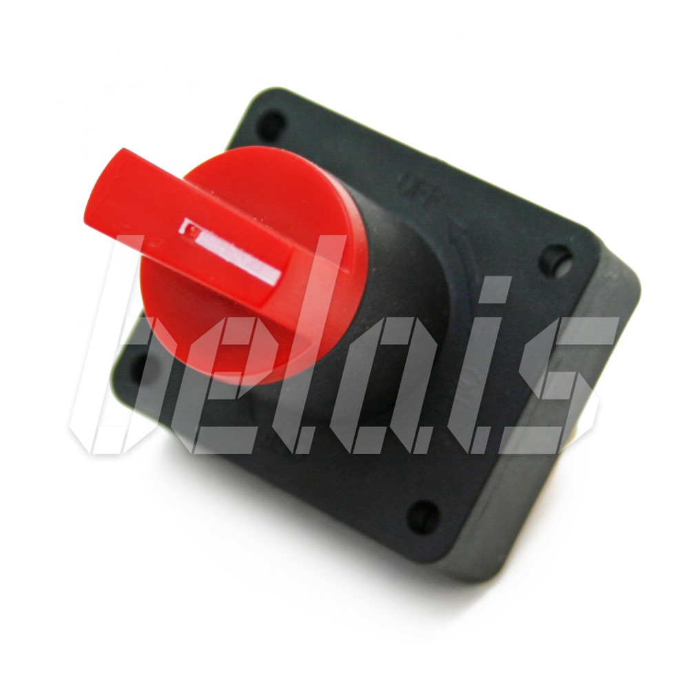 

Выключатель / размыкатель массы АКБ флажковый «belais» TYPE 1 (2 контакта, 12-24V, 100A) #13883