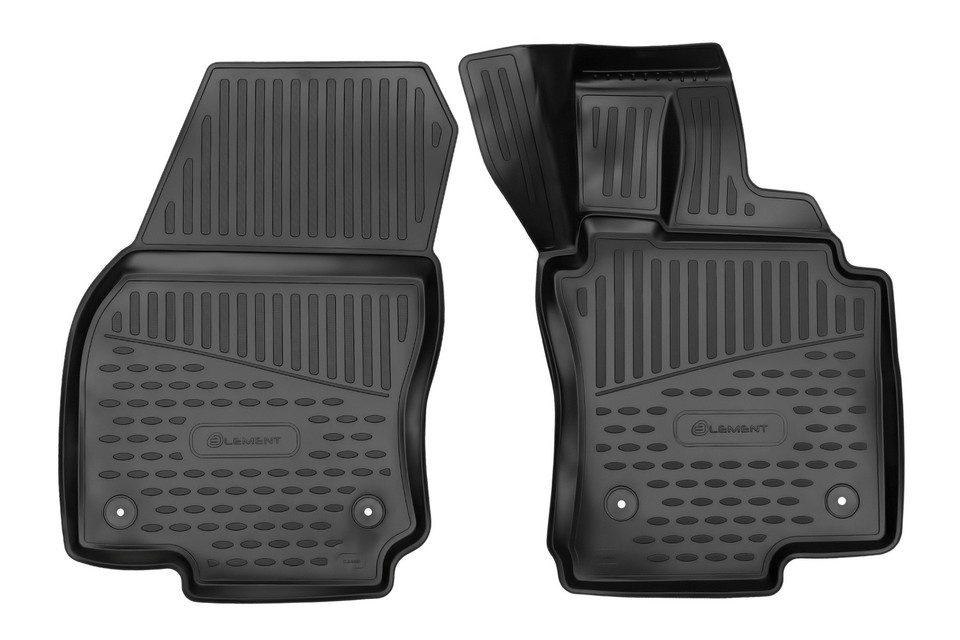 

Коврики 3D в салон для VOLKSWAGEN Tiguan Allspace 2018-, 1-й ряд, (правый руль), Австралия, 2шт. (полиуретан)