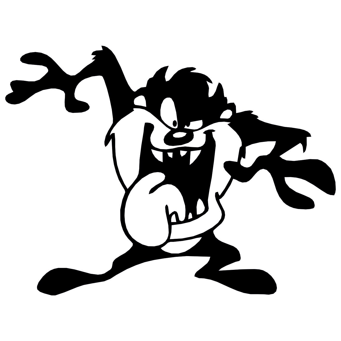 

Виниловая наклейка на авто "Тасманский дьявол" (автомобильные товары), аксессуары для автостекол, стикеры