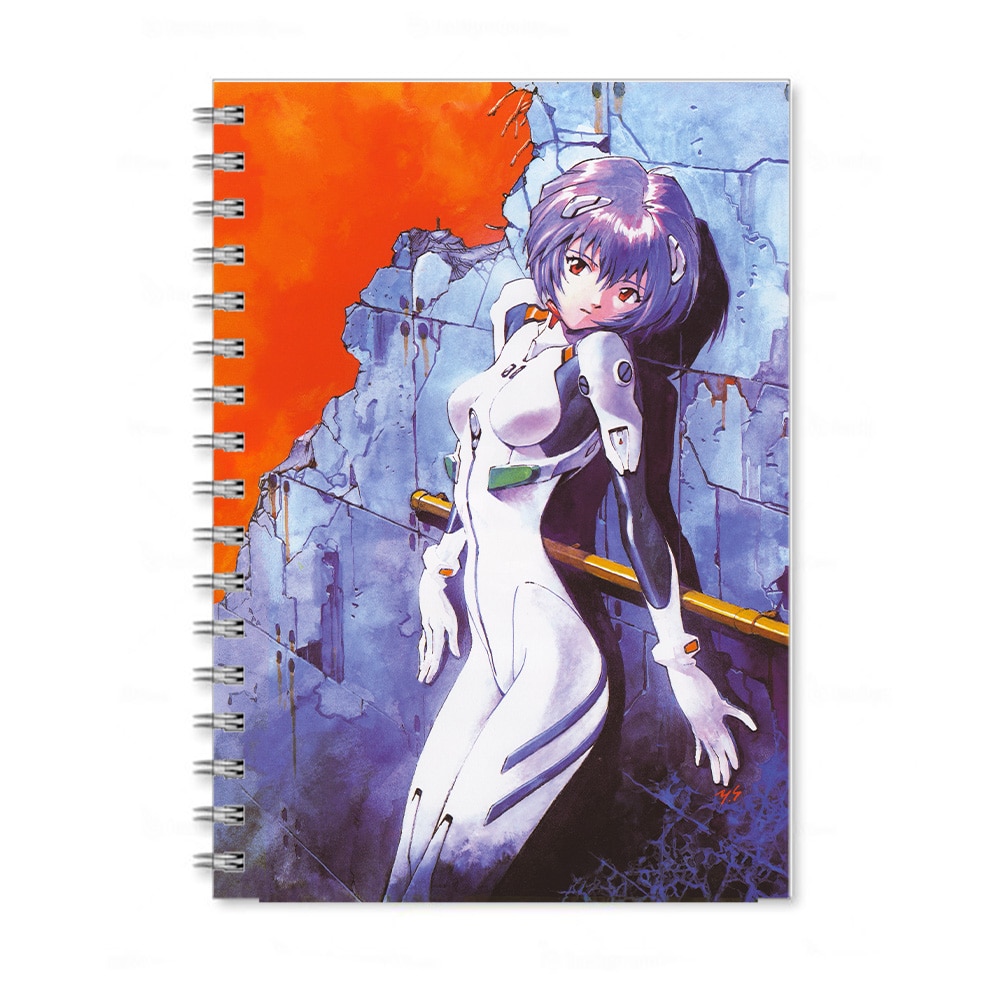 

Скетчбук блокнот аниме Евангелион ЕВА белые листы альбом для рисования