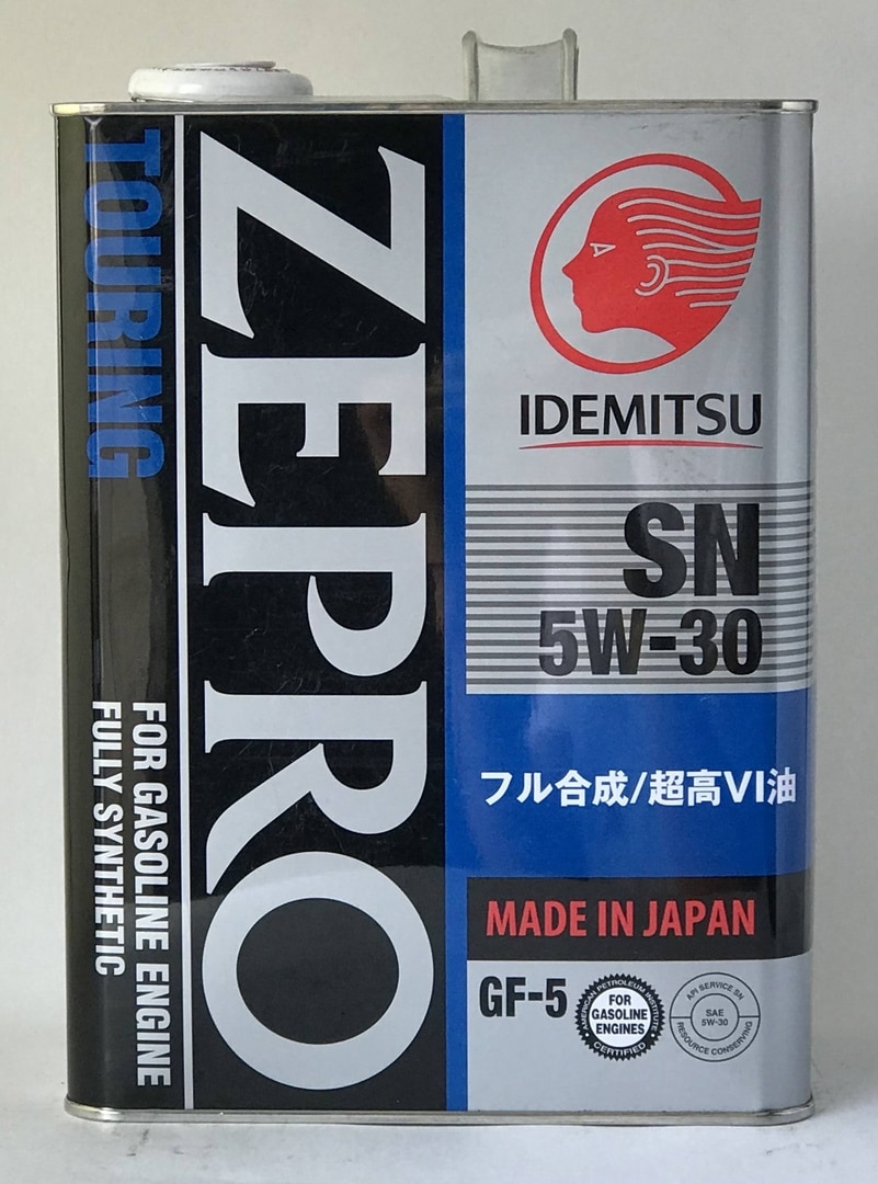 

Масло IDEMITSU Zepro Touring SN/GF-5 5W30
