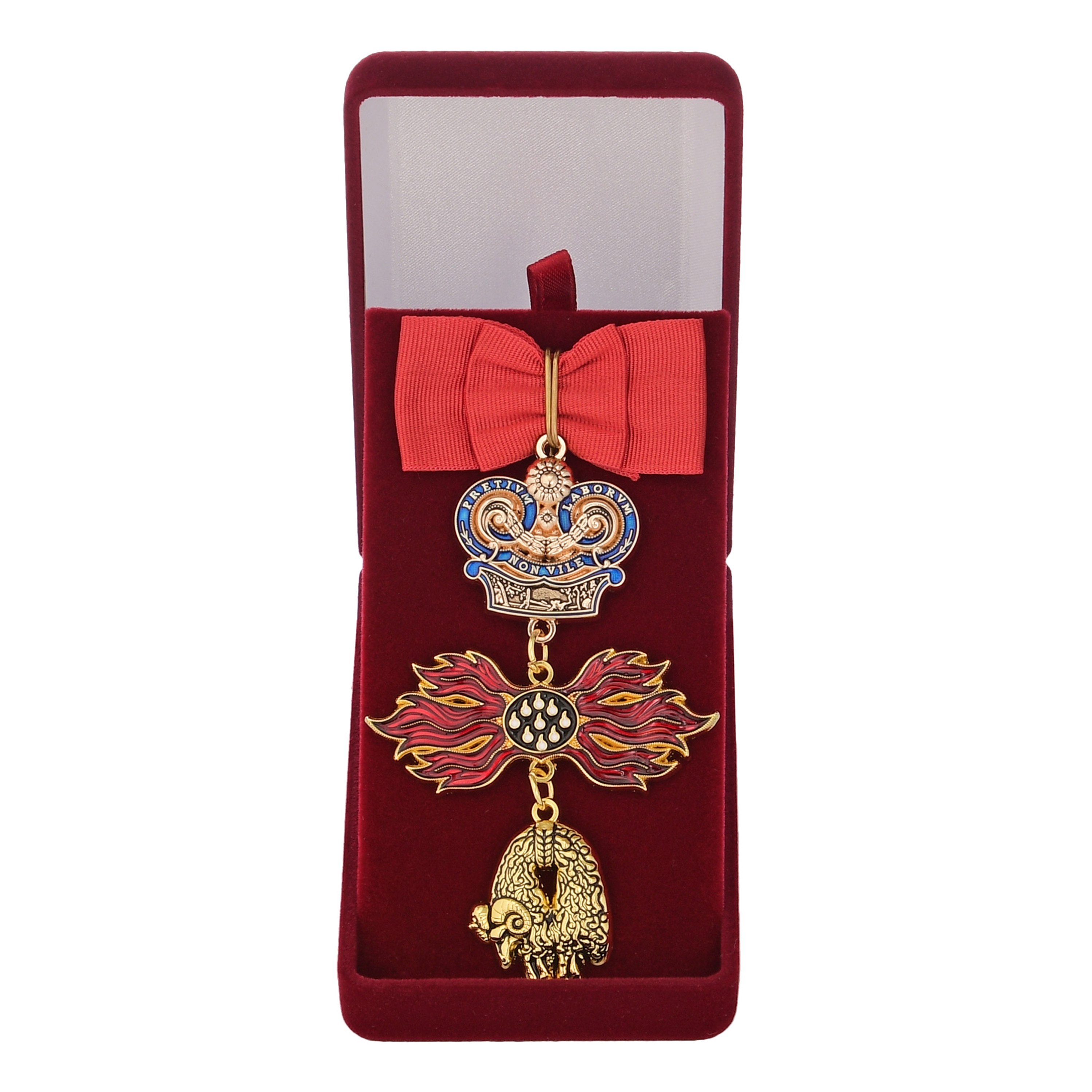 

Орден Золотого Руна, Австрия, муляж, знак ордена в подарочном футляре