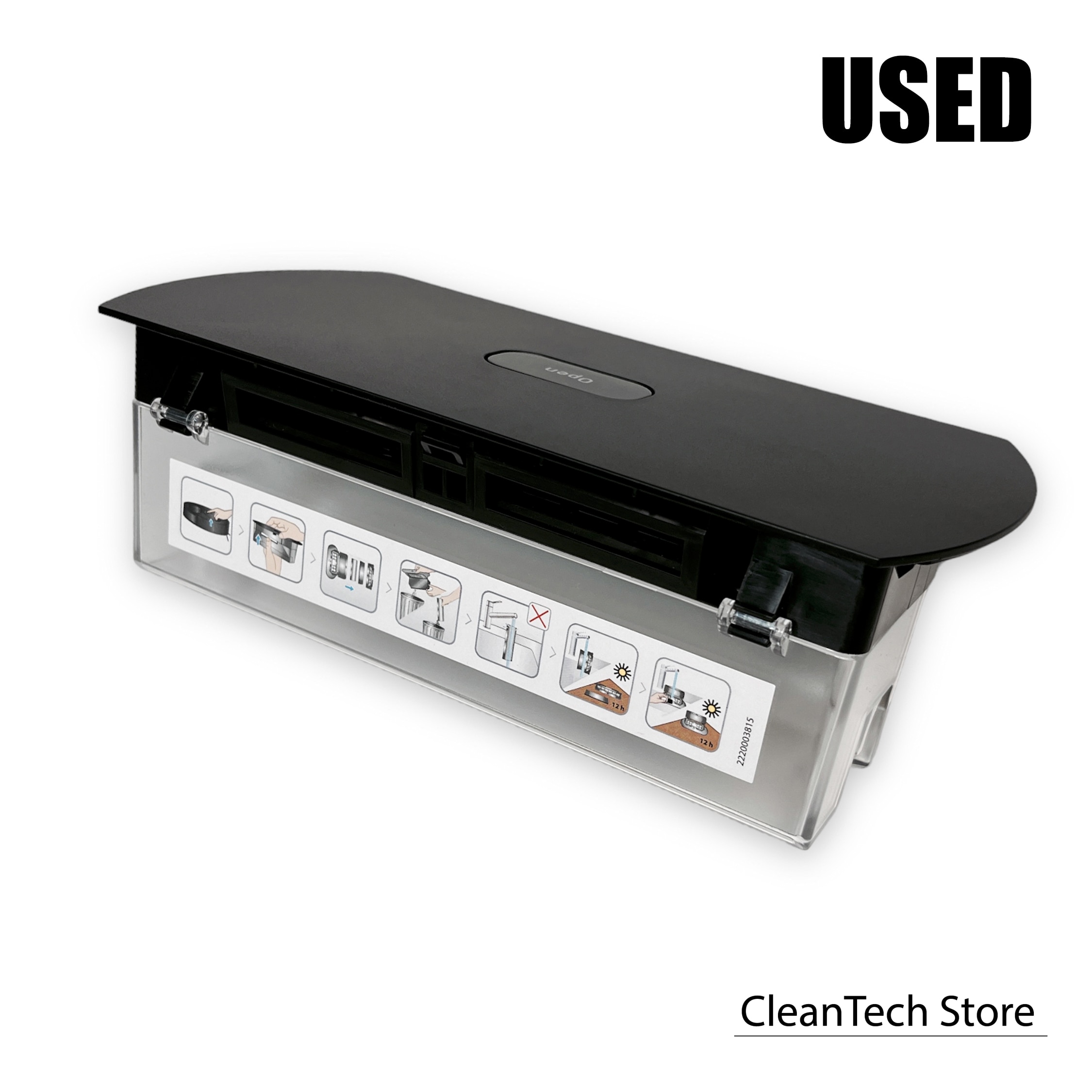 

Оригинальный контейнер для пыли (пылесборник) для Tefal X-plorer Serie 75 (RG7675WH), (RG7687WH). (Черный / Белый)