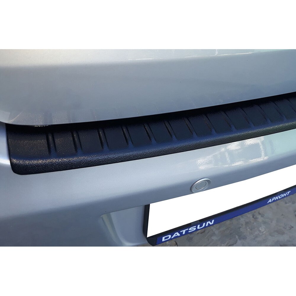 

Для Datsun on-DO (Датсун он До) Защитная пластиковая накладка на задний бампер