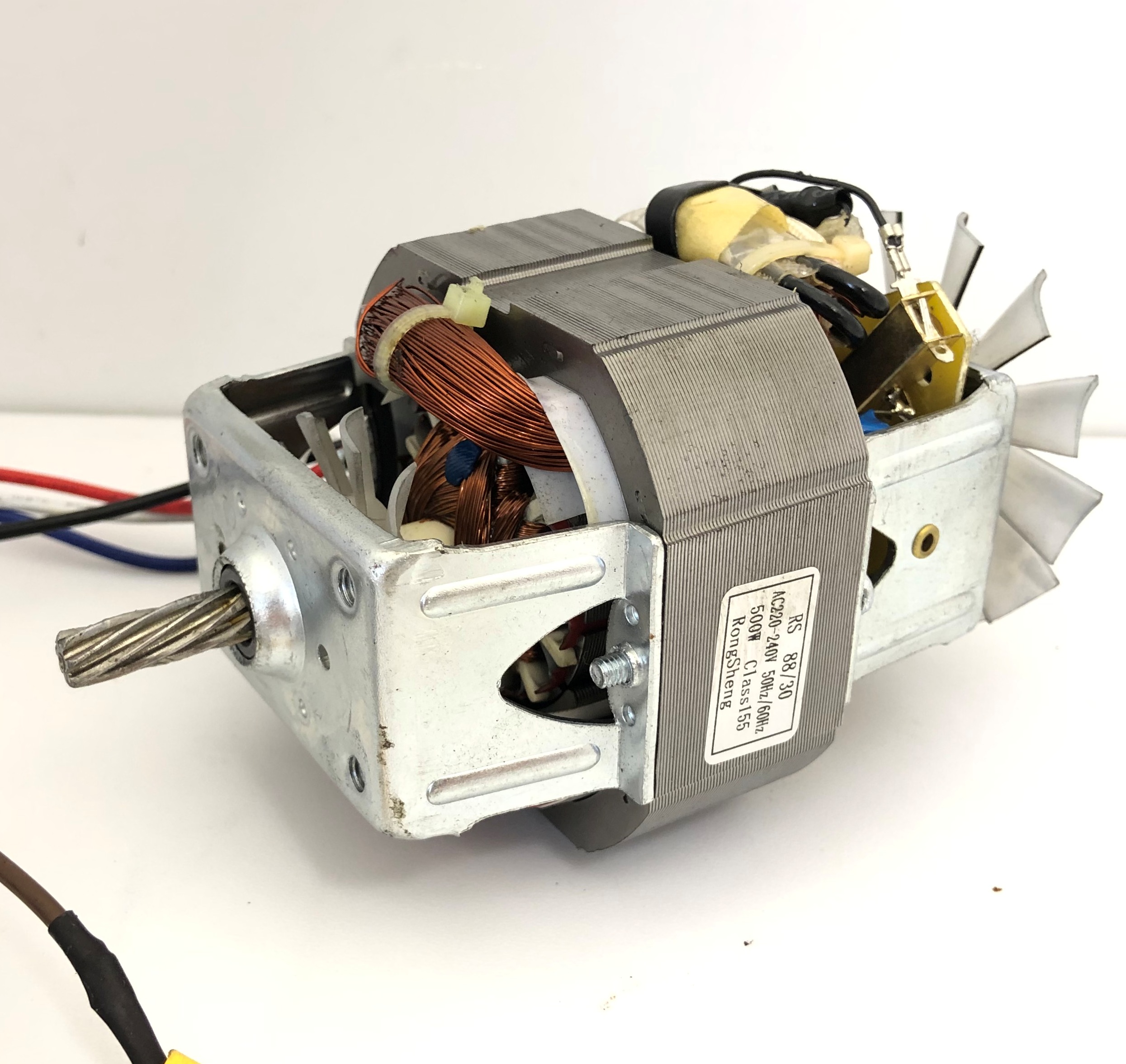 Двигатель RS 88/30 220-240V 500W Class 155 RongSheng оригинал для мясорубки Redmond RMG-1215