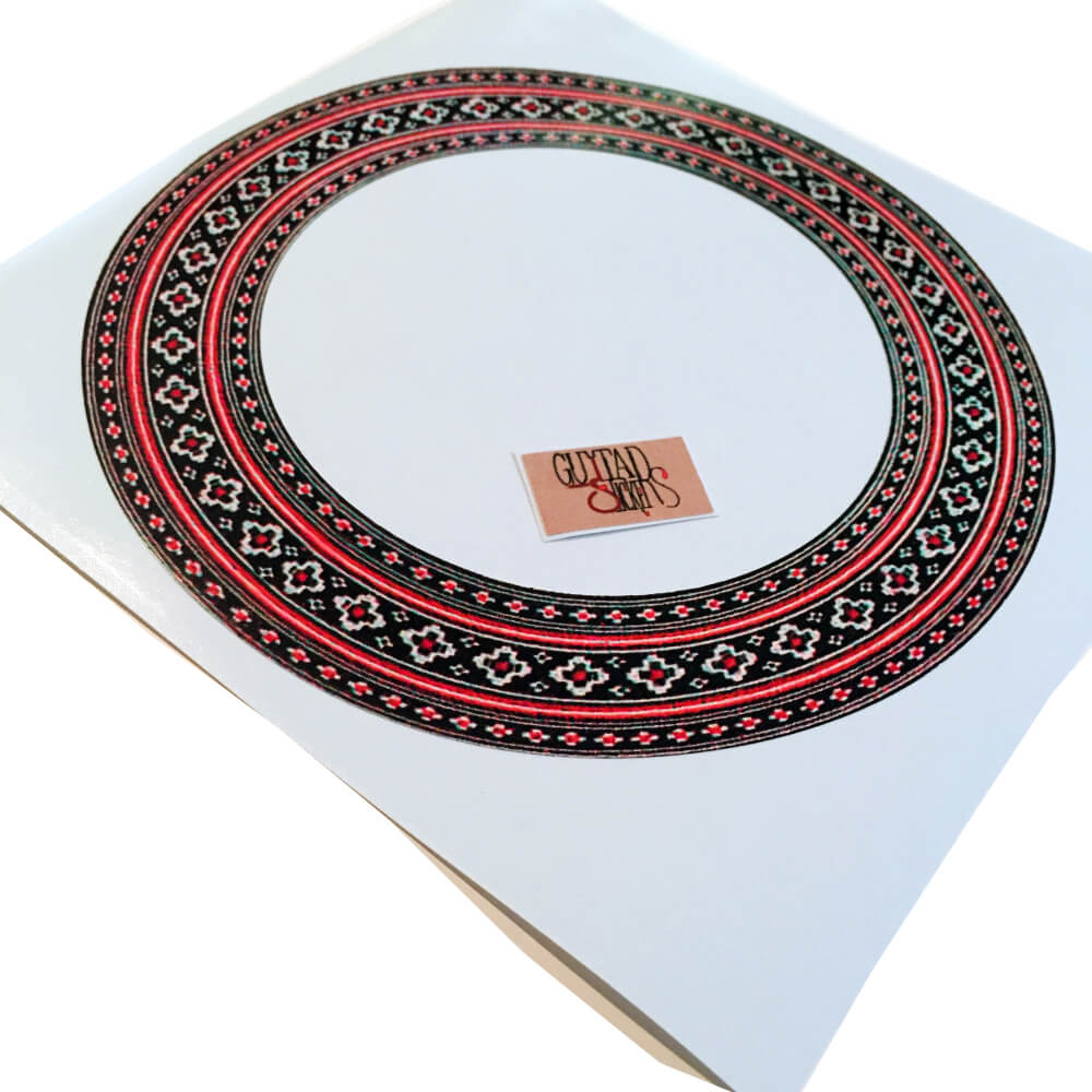 

Круглая виниловая наклейка "На розетку классики №48 (cremona)"