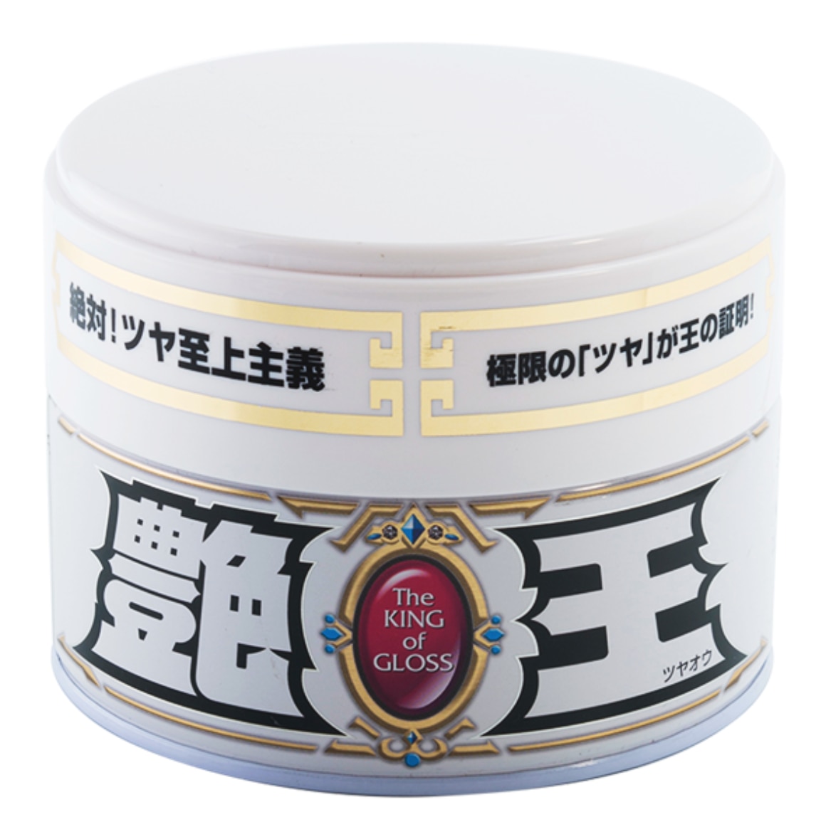 

Полироль кузова Soft 99 The King Of Gloss, для светлых автомобилей, защитный, водоотталкивающий, банка 300г, (+губка)
