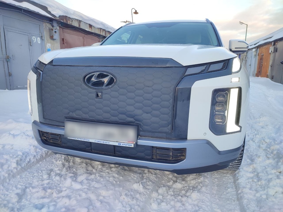 

Утеплитель радиатора для Hyundai Palisade 2022-2024 Premium ( соты )