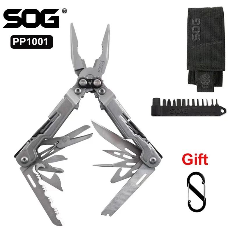 

Мультитул SOG PP1001 Powerpint Мини Многофункциональные плоскогубцы для инструментов Складные плоскогубцы для наружного кемпинга EDC Оборудование