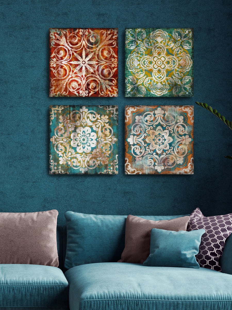 

Картины на холсте LOFTime 4 шт 30Х30 МАРОККАНСКАЯ ПЛИТКА К-140-3030