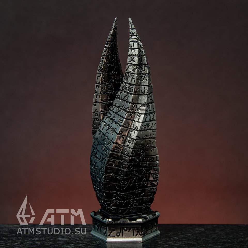 

Чёрный Обелиск [Dead Space] металлическая коллекционная фигурка миниатюра / Black Marker collector's edition metal
