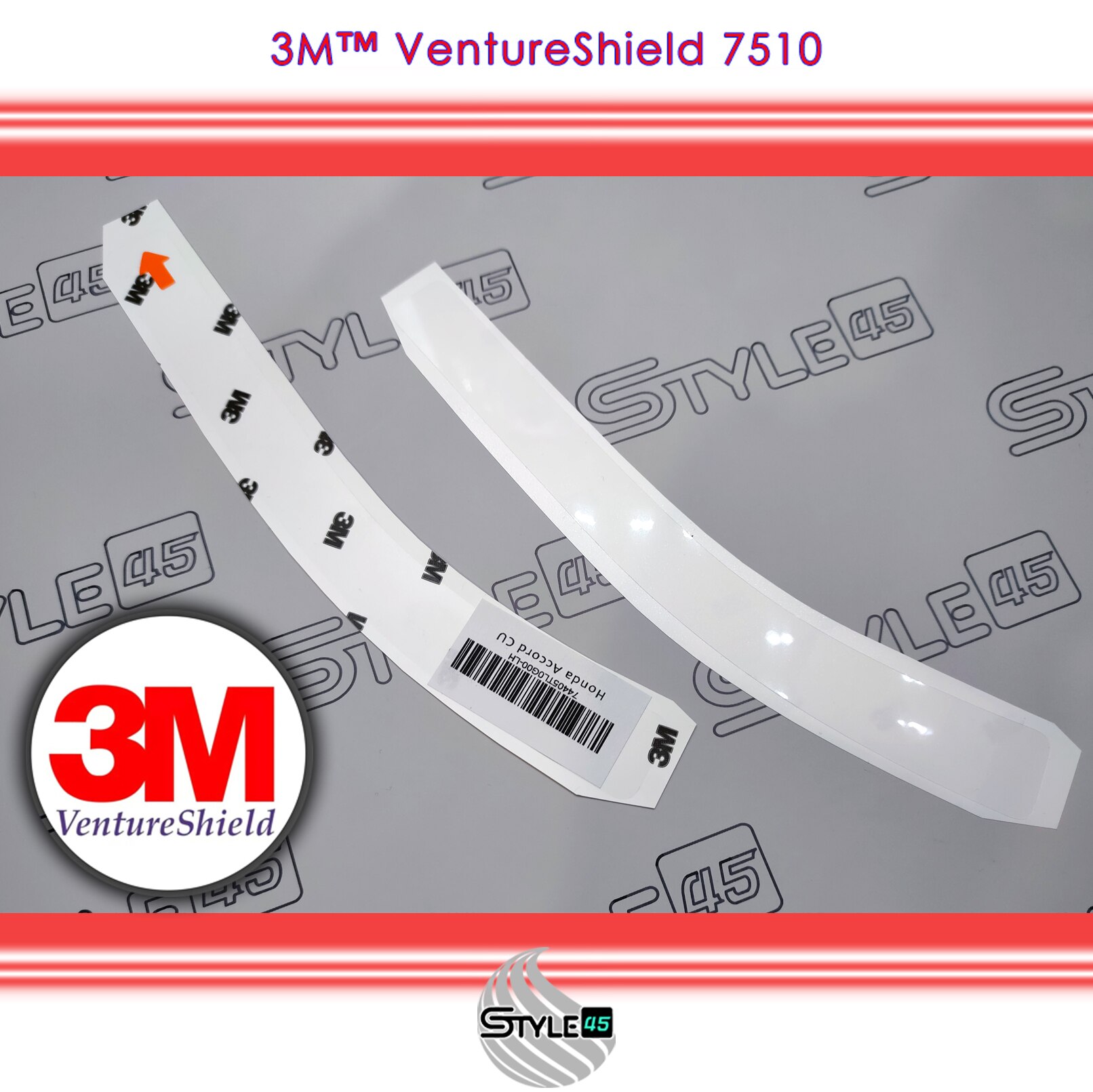 

Наклейки антигравийные Хонда Аккорд 74405TL0G00, 74401TL0G00 Honda Accord 8 задняя арка