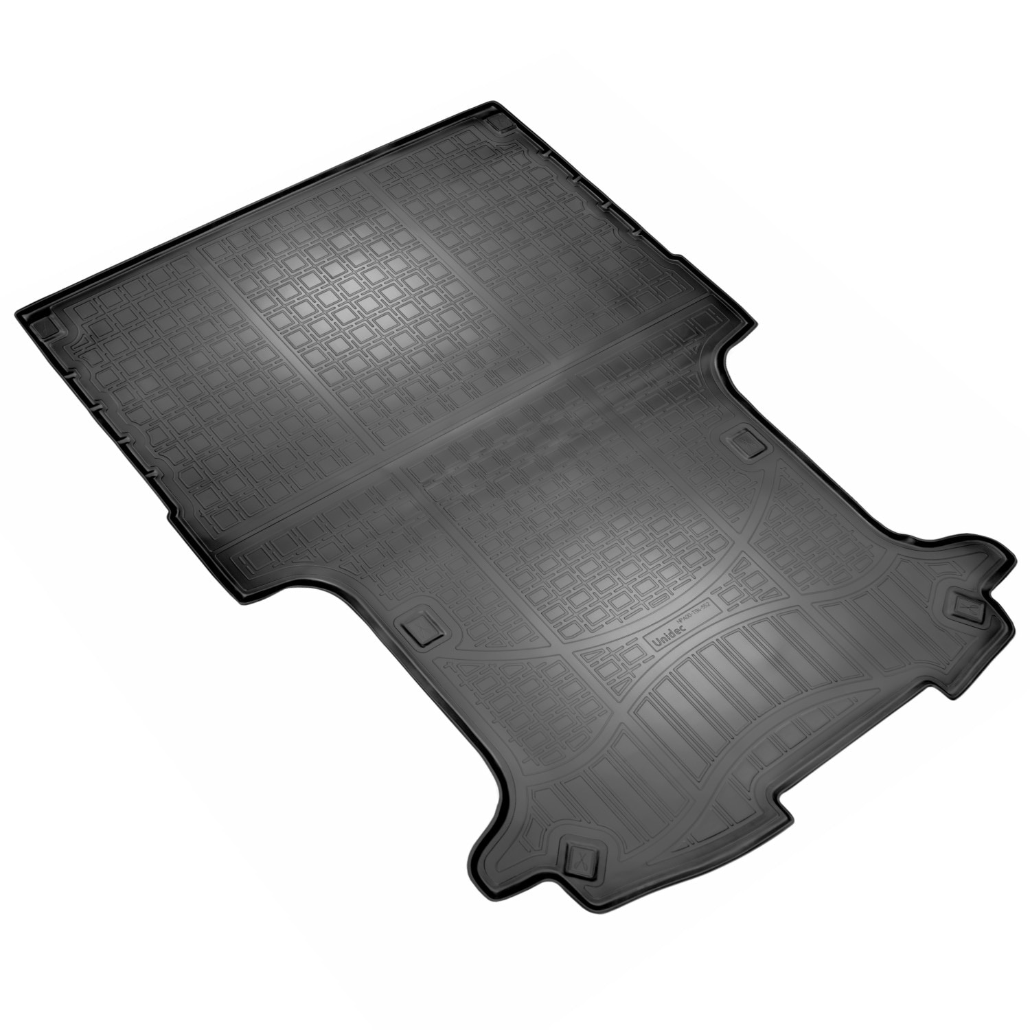 

Коврик в багажник для VAZ LARGUS (BO) / ВАЗ ЛАРГУС ФУРГОН (2012) (NPL) из одного листа