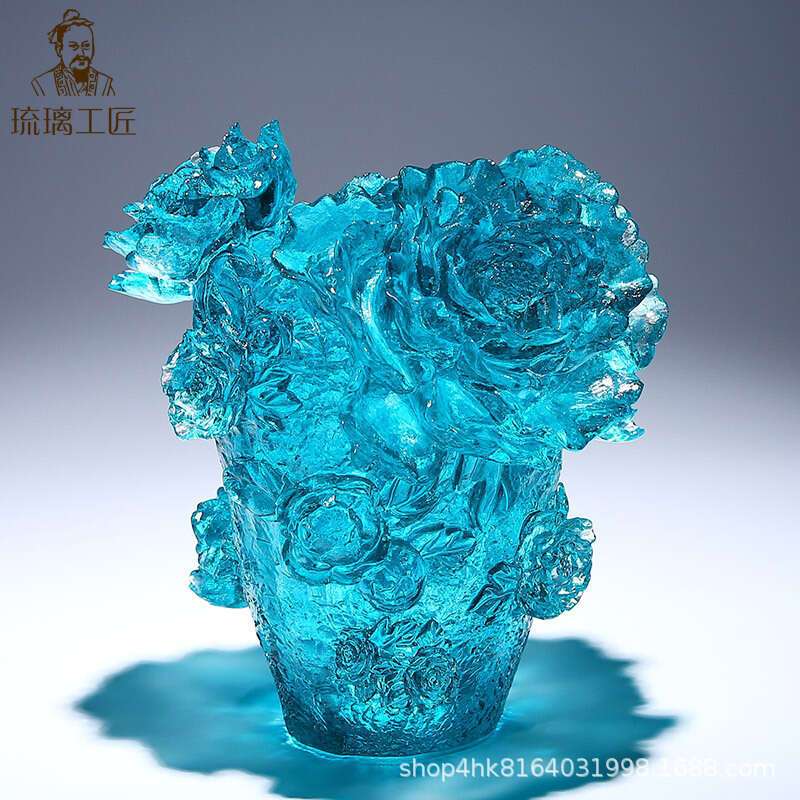 

Изысканная розовая ваза украшение новый дом подарок друга HigH-end атмосфера практическая гостиная вход украшение