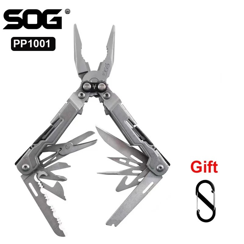 

Мультитул SOG PP1001 Powerpint Мини Многофункциональные плоскогубцы для инструментов Складные плоскогубцы для наружного кемпинга EDC Оборудование