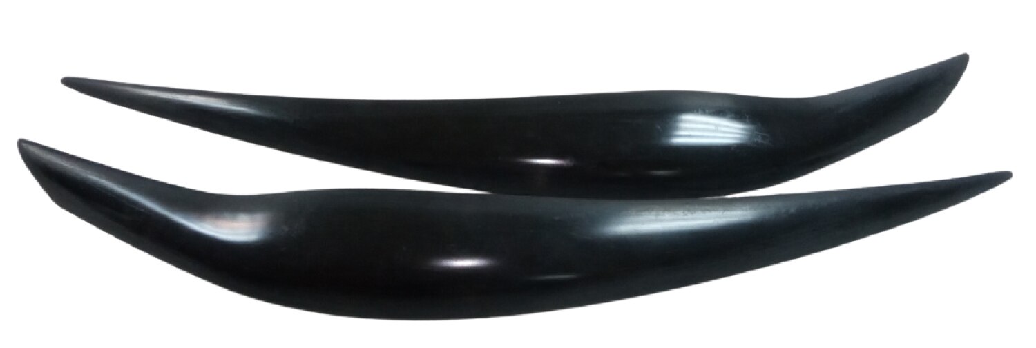 

Реснички Накладки На Передние Фары Для Kia Sorento 3 Prime 2014-2020 ABS пластик