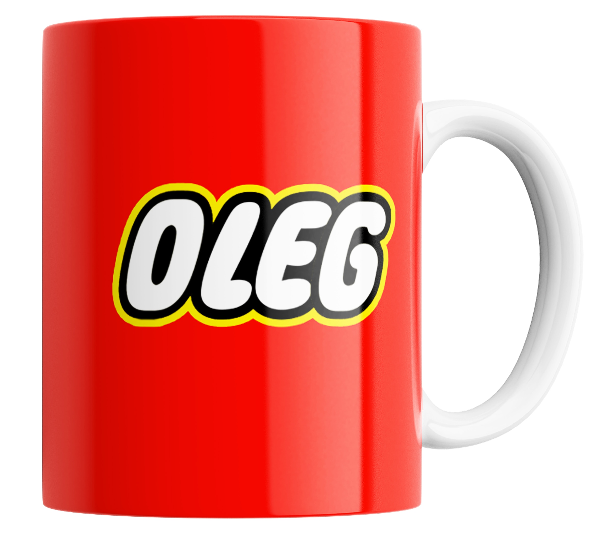 

Кружка rock’n’rolla/именная с приколом лего Олег/lego Oleg/КР158846/330 мл
