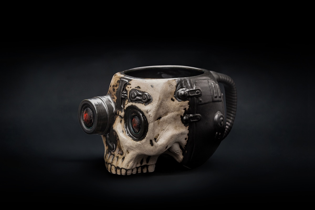 

кружка Warhammer 40k servoskull керамика ручной работы череп большой 500 мл кружка чашки для чая, кофе, пива бокал для вина