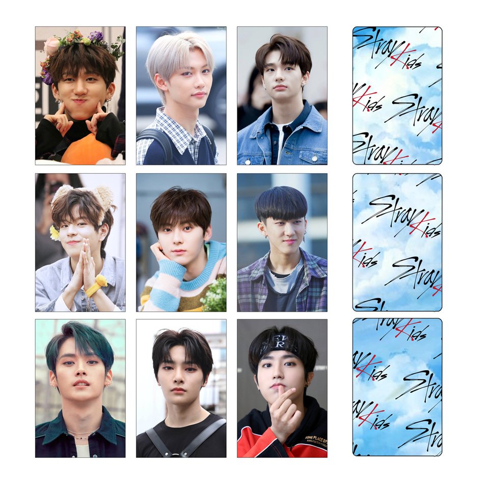 

Фото карточки Stray Kids 9 шт