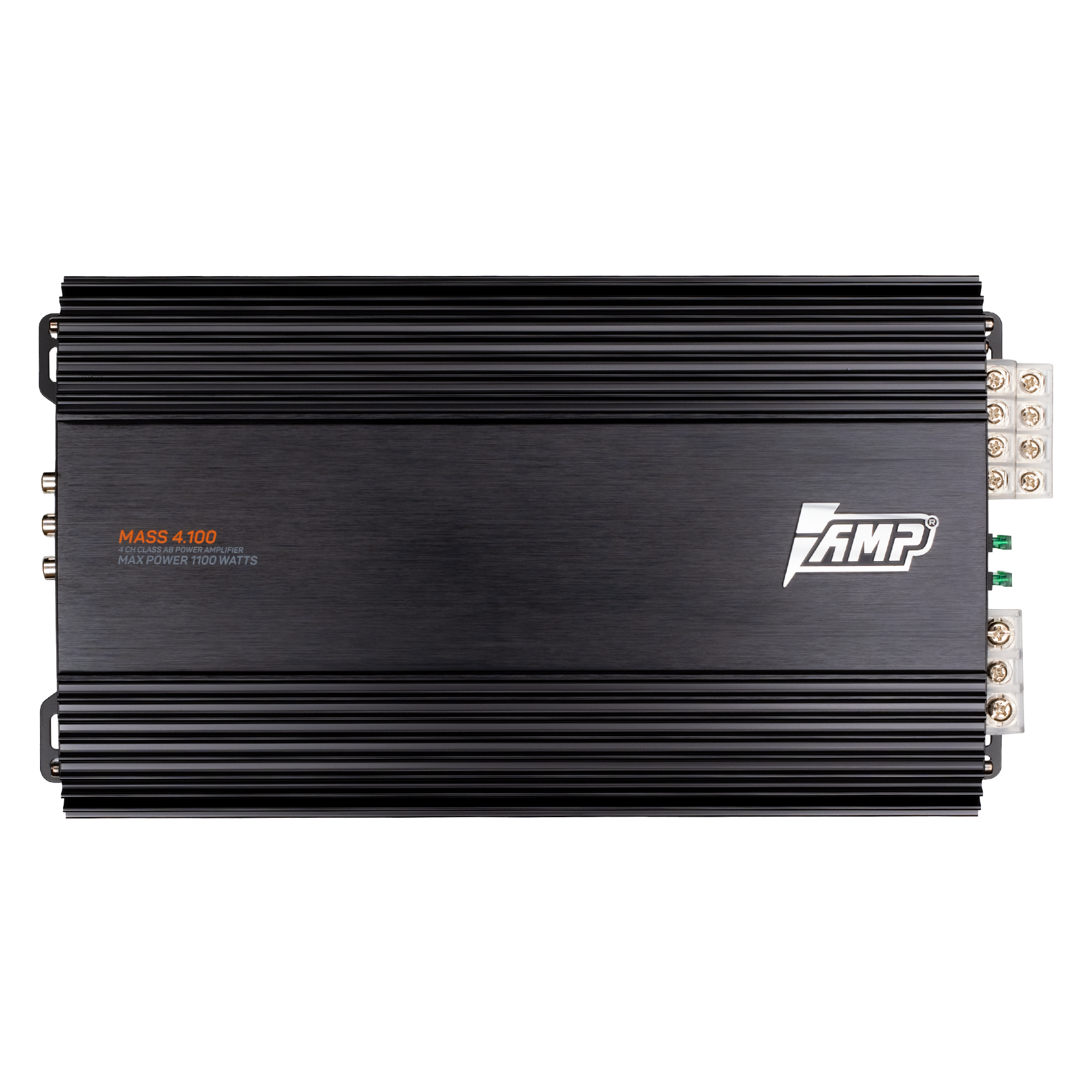 

Усилитель автомобильный AMP MASS 4.100, 100 Вт х 4 (4 ом), 1100 Вт, Класс: AB
