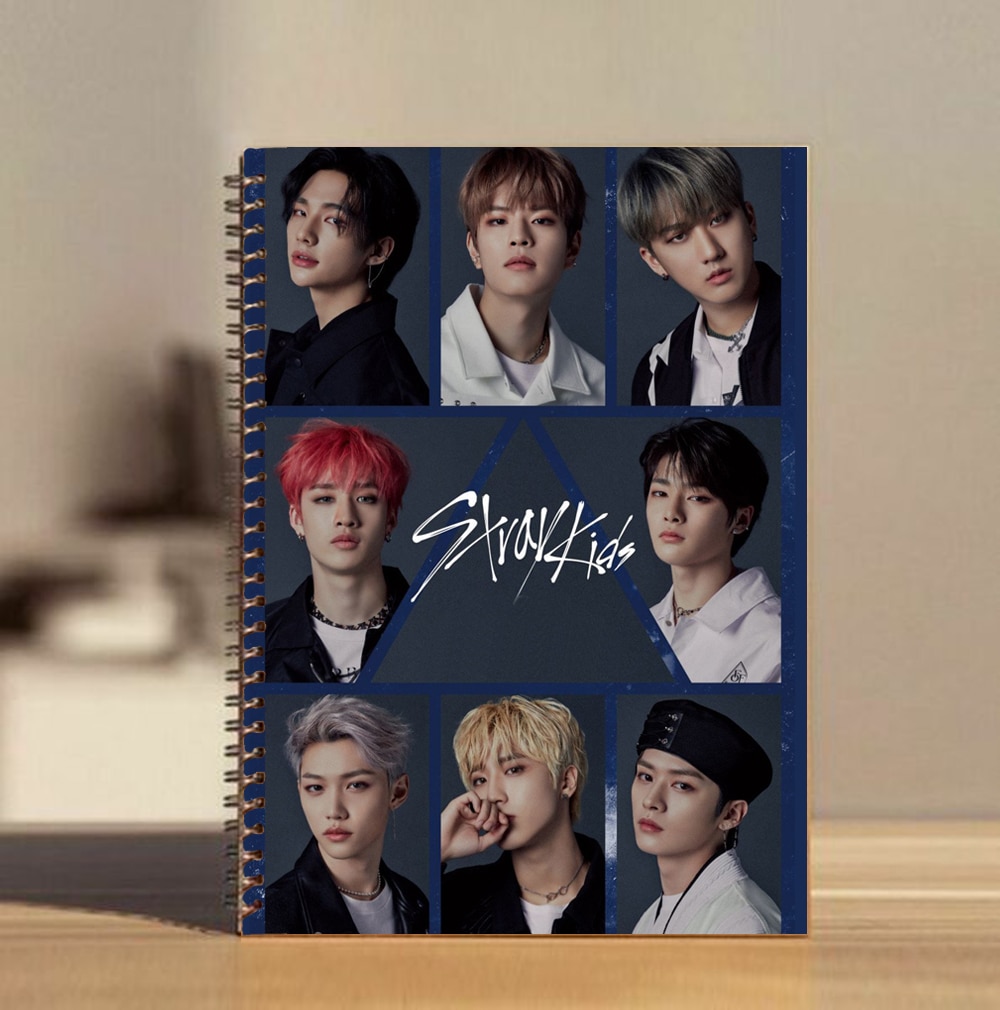 Скетчбук; тетрадь; блокнот; Stray; Kids; Стрей; кидс; дети; рисования; белые; листы; аниме; альбом; k-pop; к-поп; кпоп; kpop