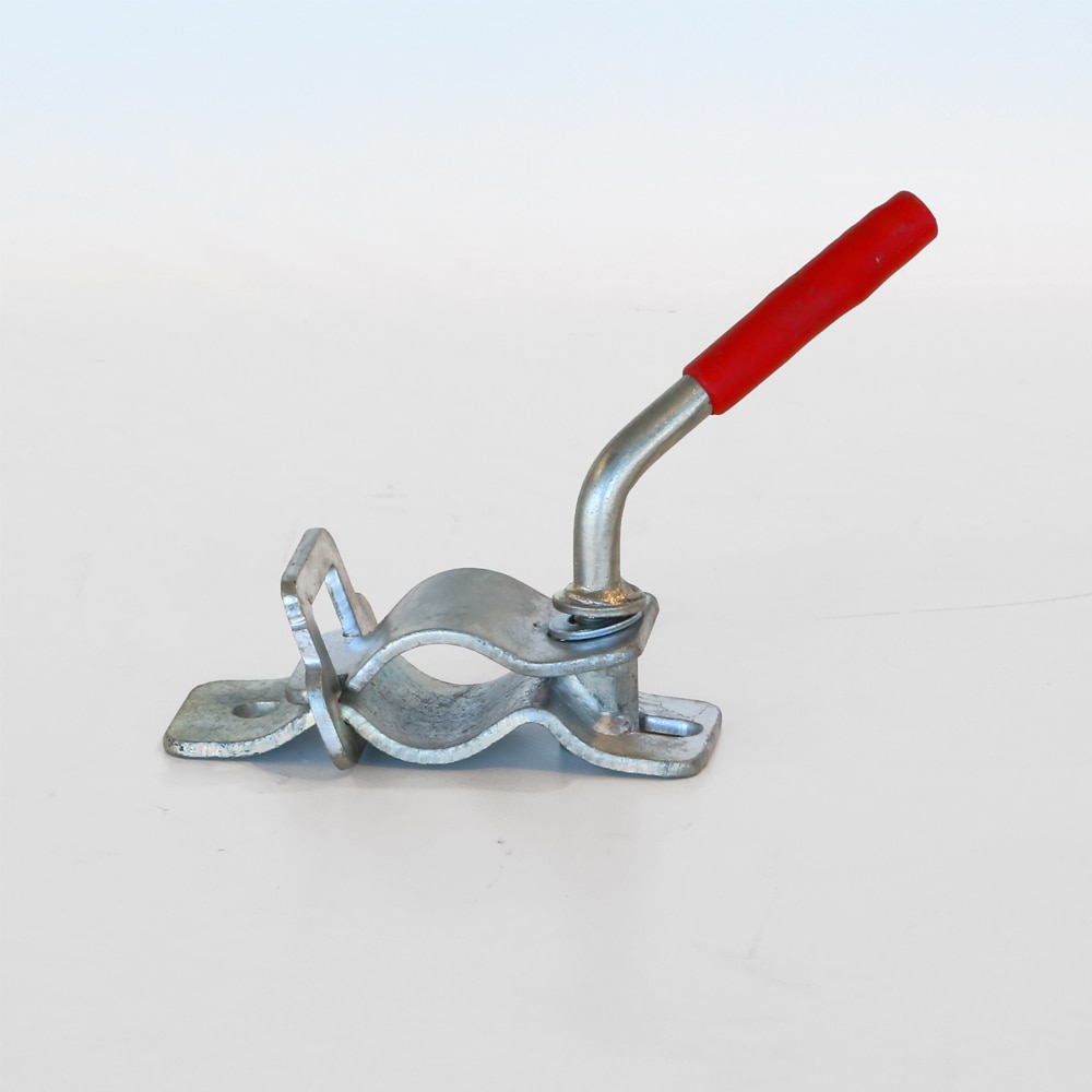 

Хомут для крепления опорного (подкатного) колеса легкового прицепа