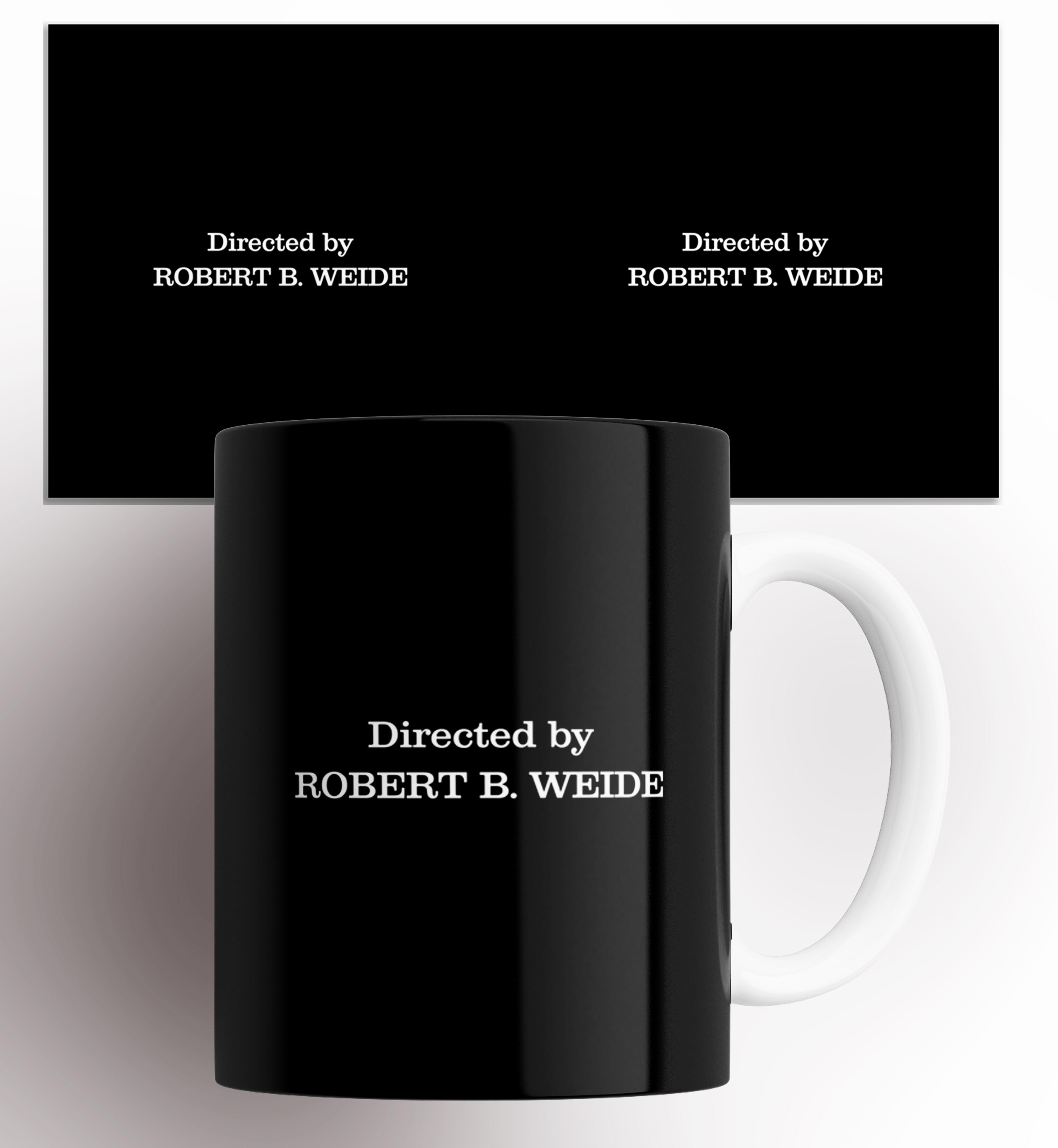 

Кружка Directed by Robert B. Weide/Режиссер: Роберт Б. Вайде/титры/мем/прикол/КР160369/330 мл