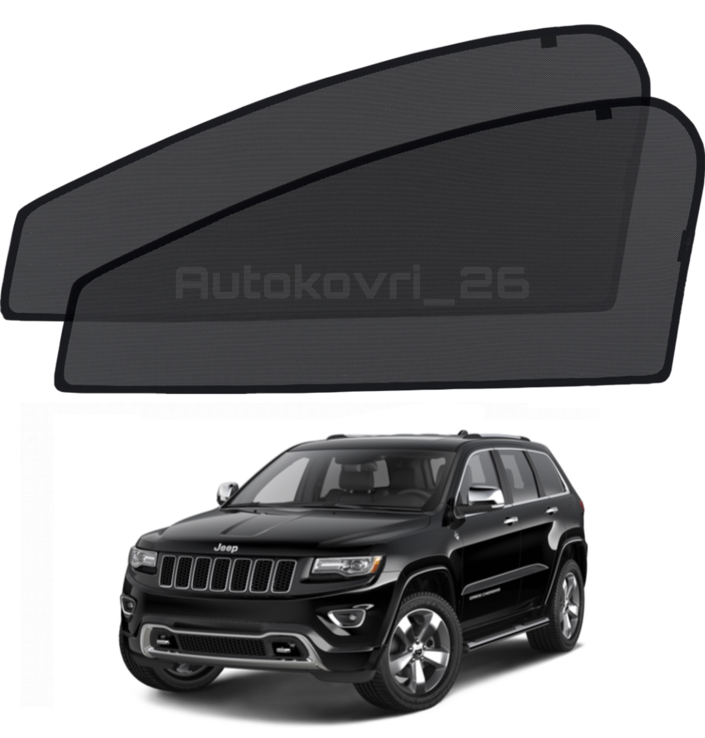 

АВТОМОБИЛЬНЫЕ ШТОРКИ СЕТКИ КАРКАСНЫЕ НА JEEP GRAND CHEROKEE WK2 (10-) ДЖИП ГРАНД ЧЕРОКИ