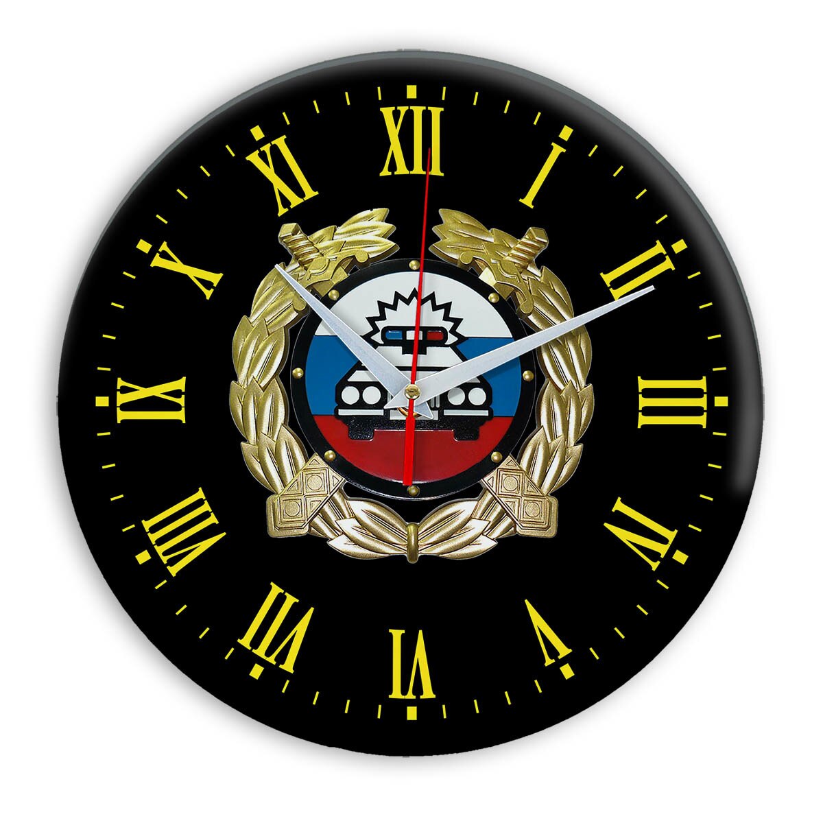 

Настенные часы "Эмблема ГИБДД 37"