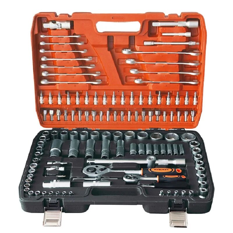 

Набор инструментов в кейсе 125 предметов КУЗЬМИЧ НИК-031/125