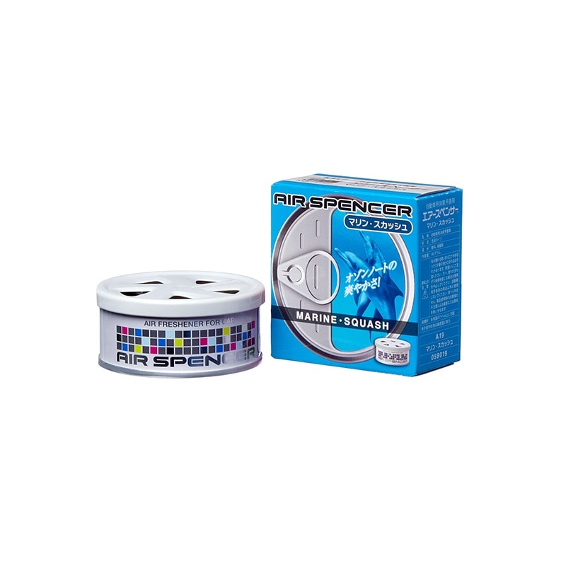 

Ароматизатор на торпедо Eikosha Spirit Refill Marine Squash (Морская свежесть), меловой, баночка 40г, арт. A-19