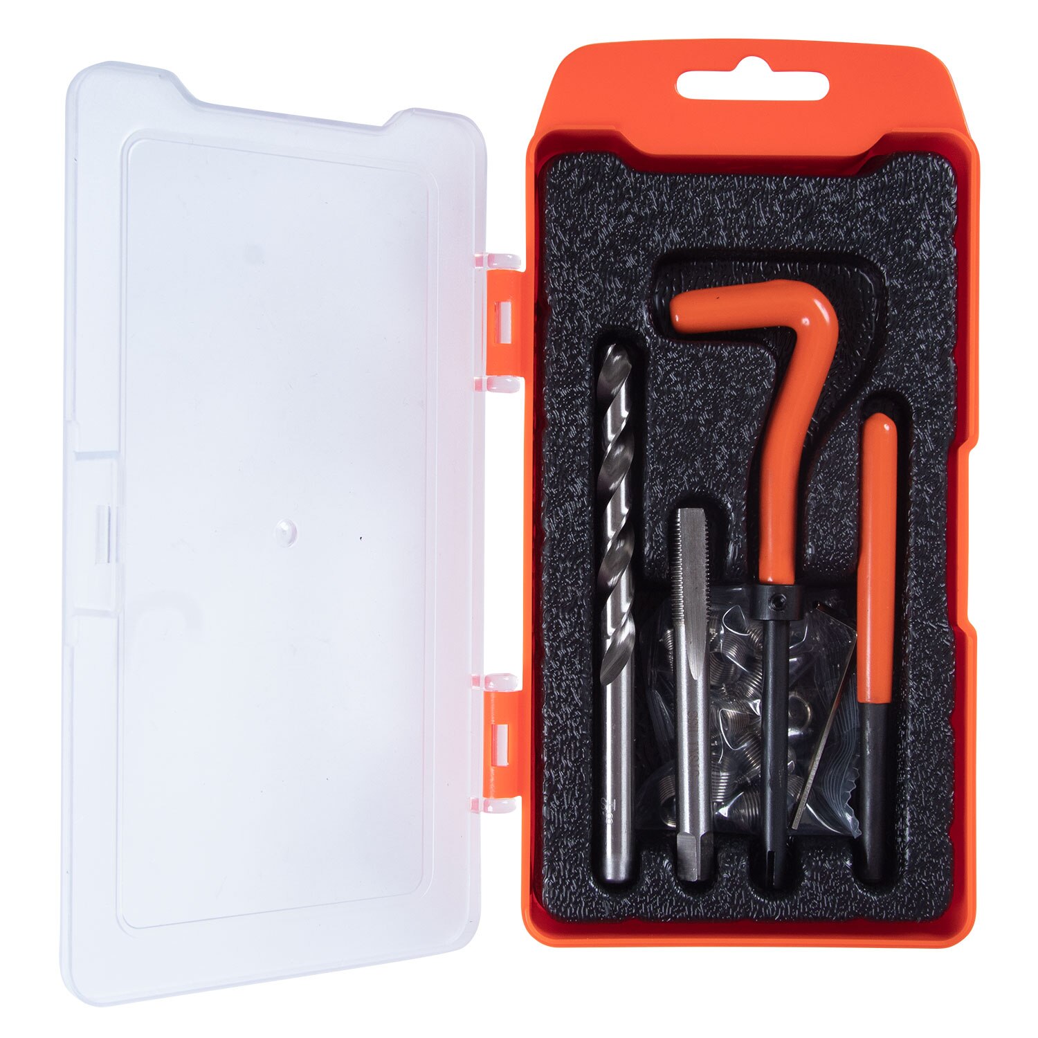 

Набор для восстановления резьбы М8х1,0, 25 предметов, кейс AFFIX AF35208100C