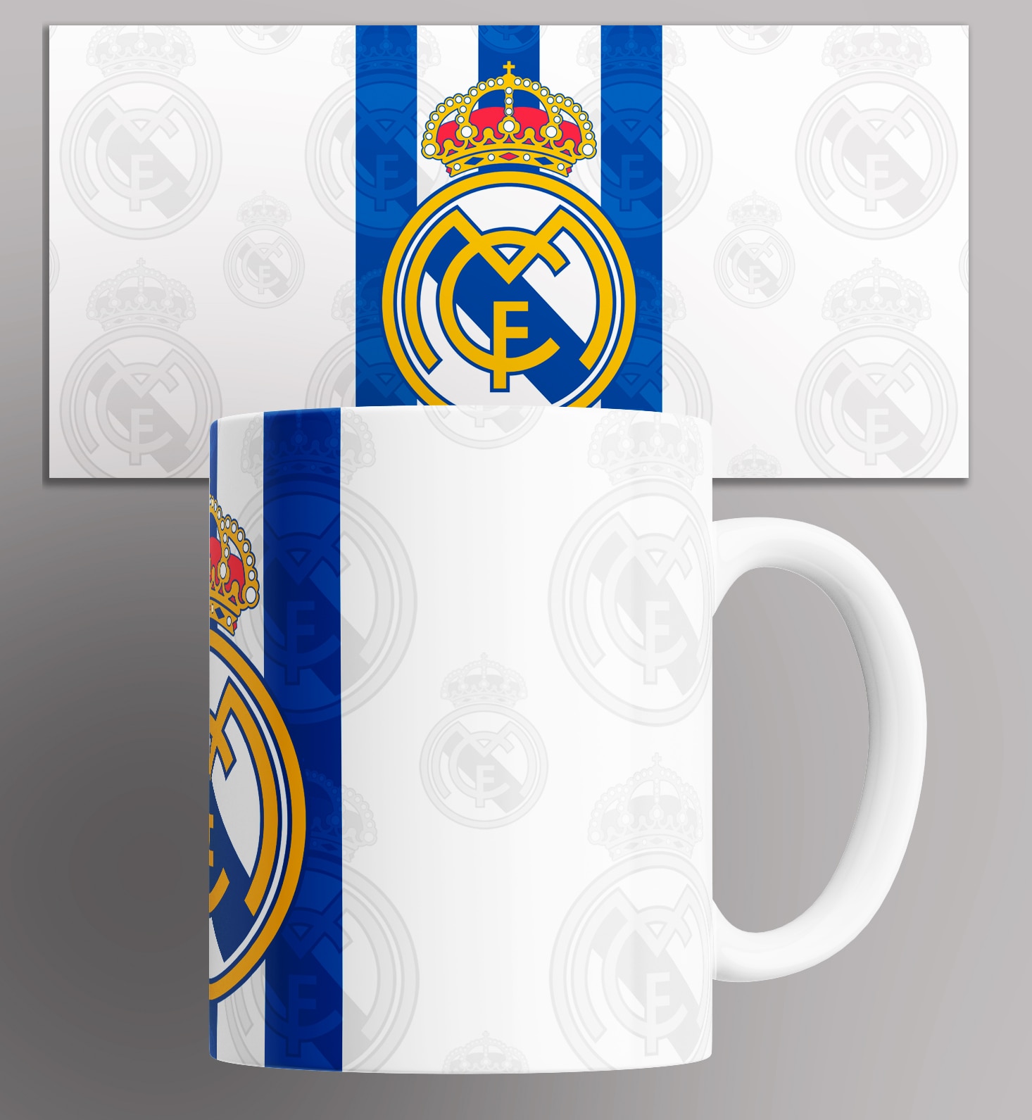 

Кружка Rock'n'Rolla с принтом ФК Реал Мадрид/КР157905/FC Real Madrid.330 мл
