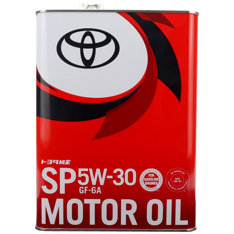 

Масло моторное Toyota Motor Oil 5w30, синтетическое, API SP, ILSAC GF-6A