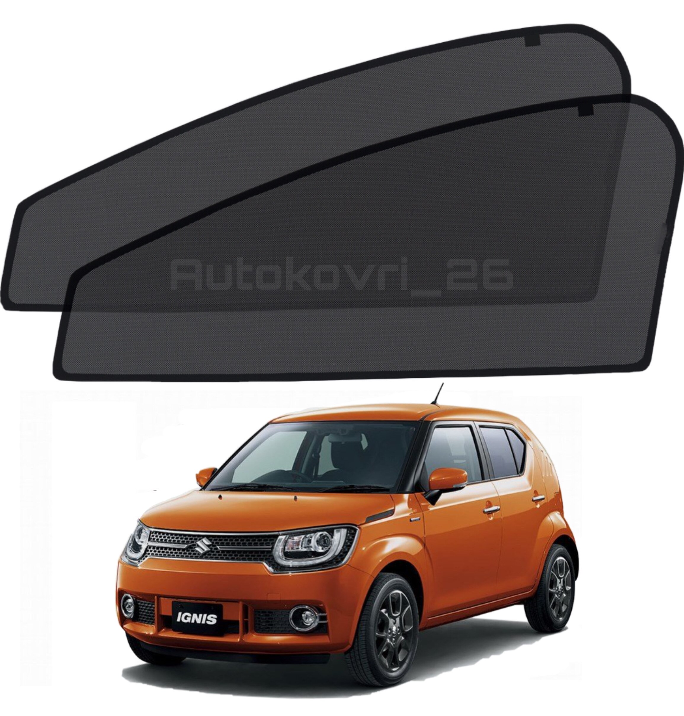 

АВТО ШТОРКИ СЕТКИ КАРКАСНЫЕ НА СУЗУКИ ИГНИС 2 SUZUKI IGNIS (16-)