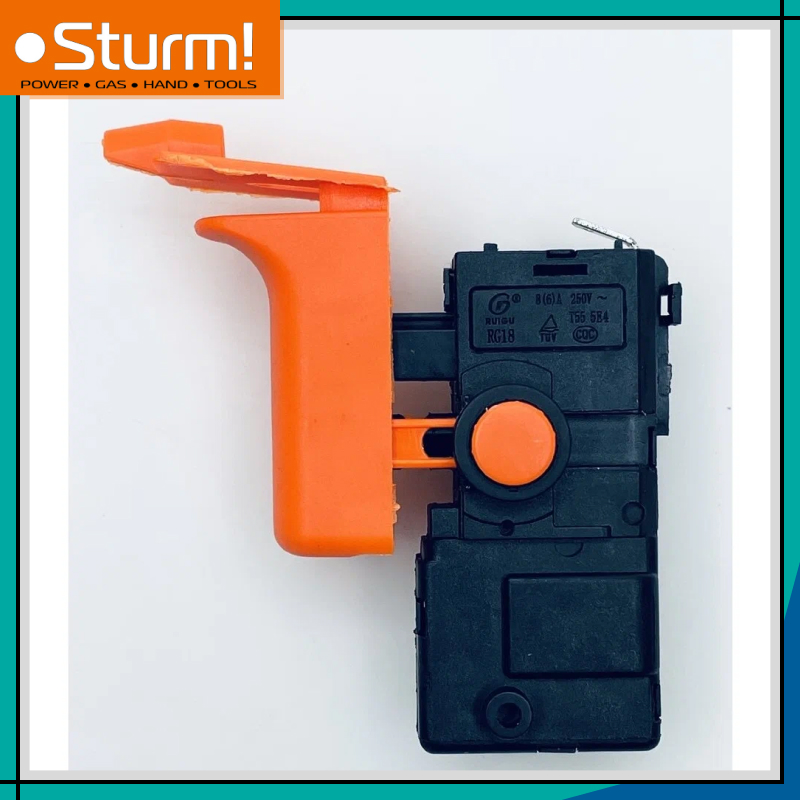 

Выключатель для перфораторов RH2592P-82 (RG18 4A 250V) (совм. Bosch GBH 2-26 DRE) Sturm ZAP29131