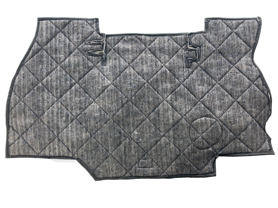 

Коврик под рычаги КПП УАЗ 452, Буханка (винилкожа, поролон, ватин) 3 рычага, черный ромб