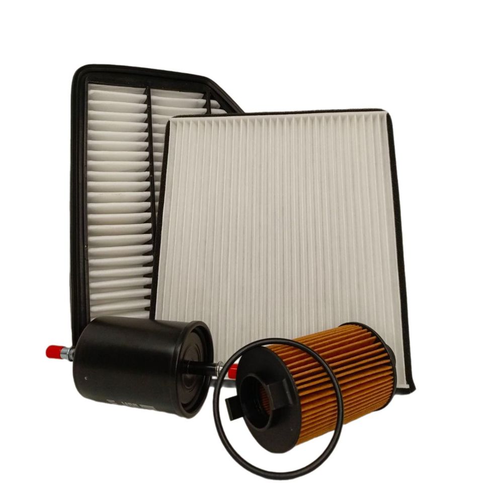 

Фильтр воздушный + салонный + масляный + топливный комплект для Чери Тигго 3 (Chery Tiggo 3)