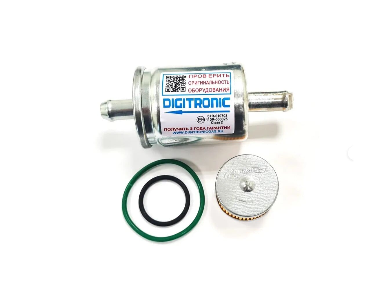 

Фильтр грубой и тонкой очистки для ГБО DIGITRONIC 12/12мм