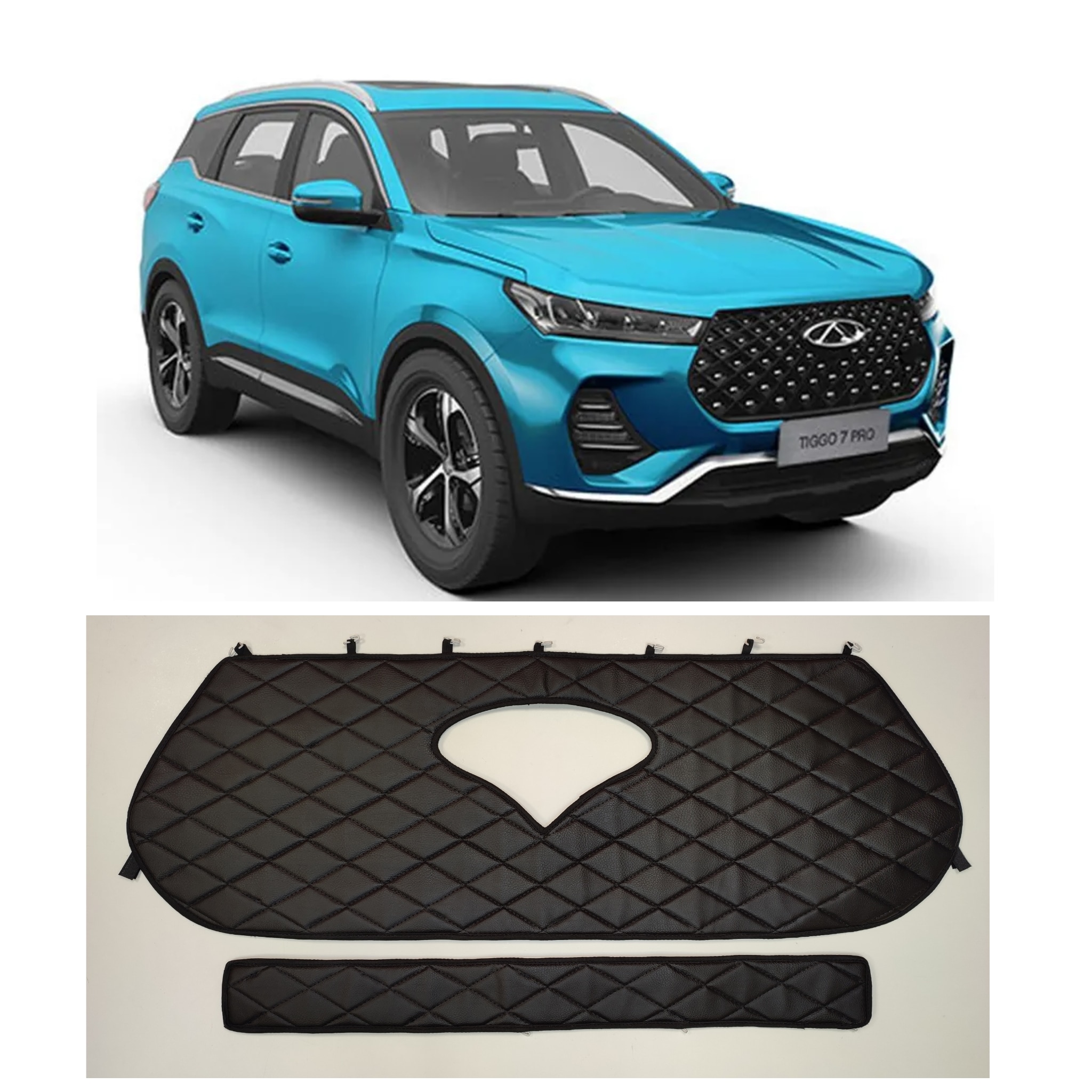 

Утеплитель радиатора для Chery Tiggo 7 pro Premium (черный ромб)