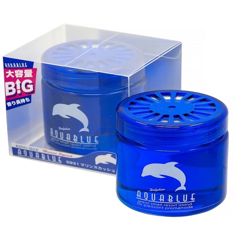 

Гелевый Тор матизатор воздуха DIAX KING SIZE AQUABLUE, аромат морской Сквош