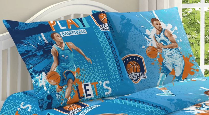 

Детские наволочки Ивановская бязь, Детские наволочки Ивановская бязь баскетбол 2 шт. - 70х70