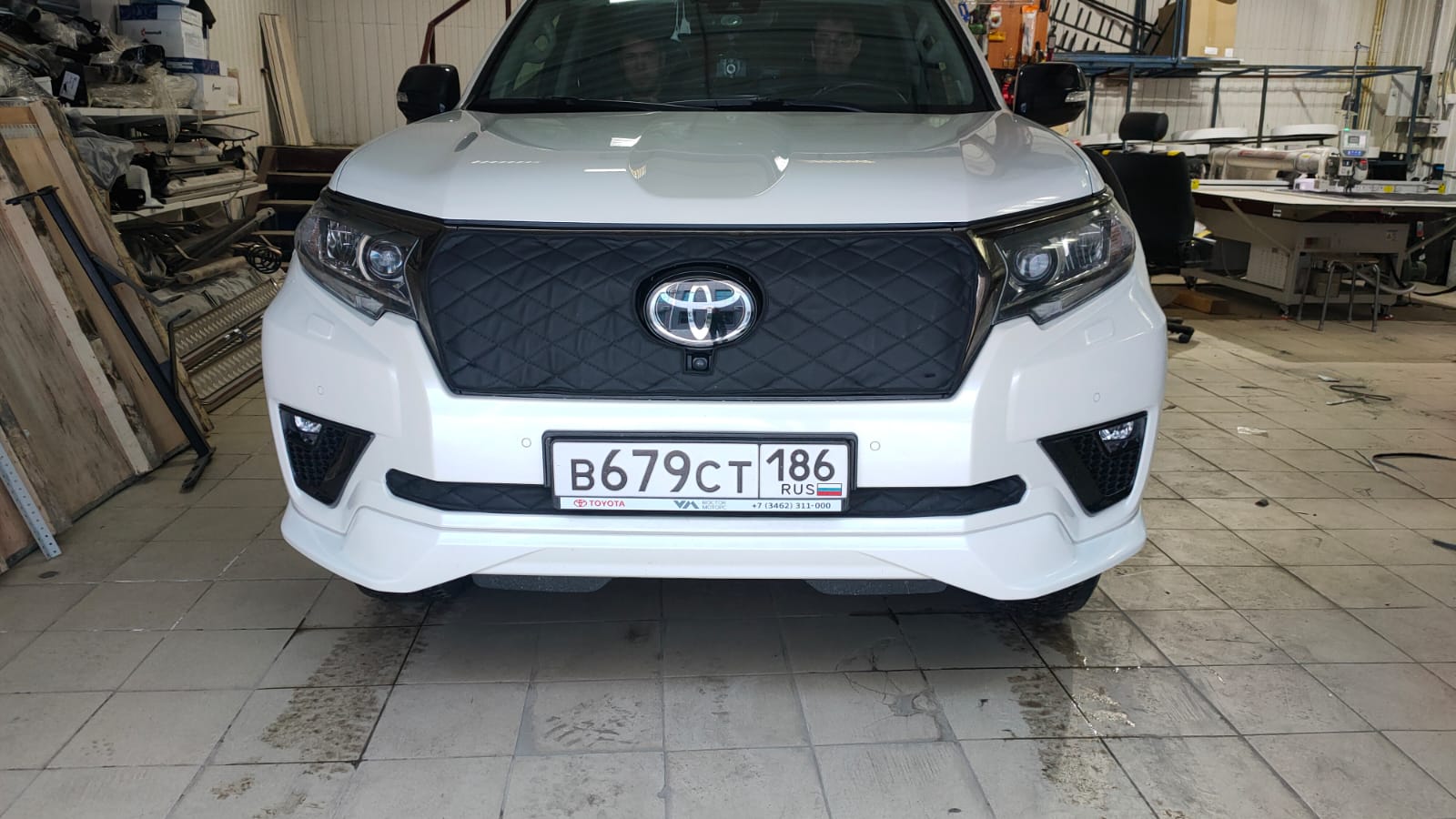 

Утеплитель радиатора для Toyota Land Cruiser Prado 2020 – н.в. 150 Series Рестайлинг 3 (комплект 2 детали)Тойота Прадо 150