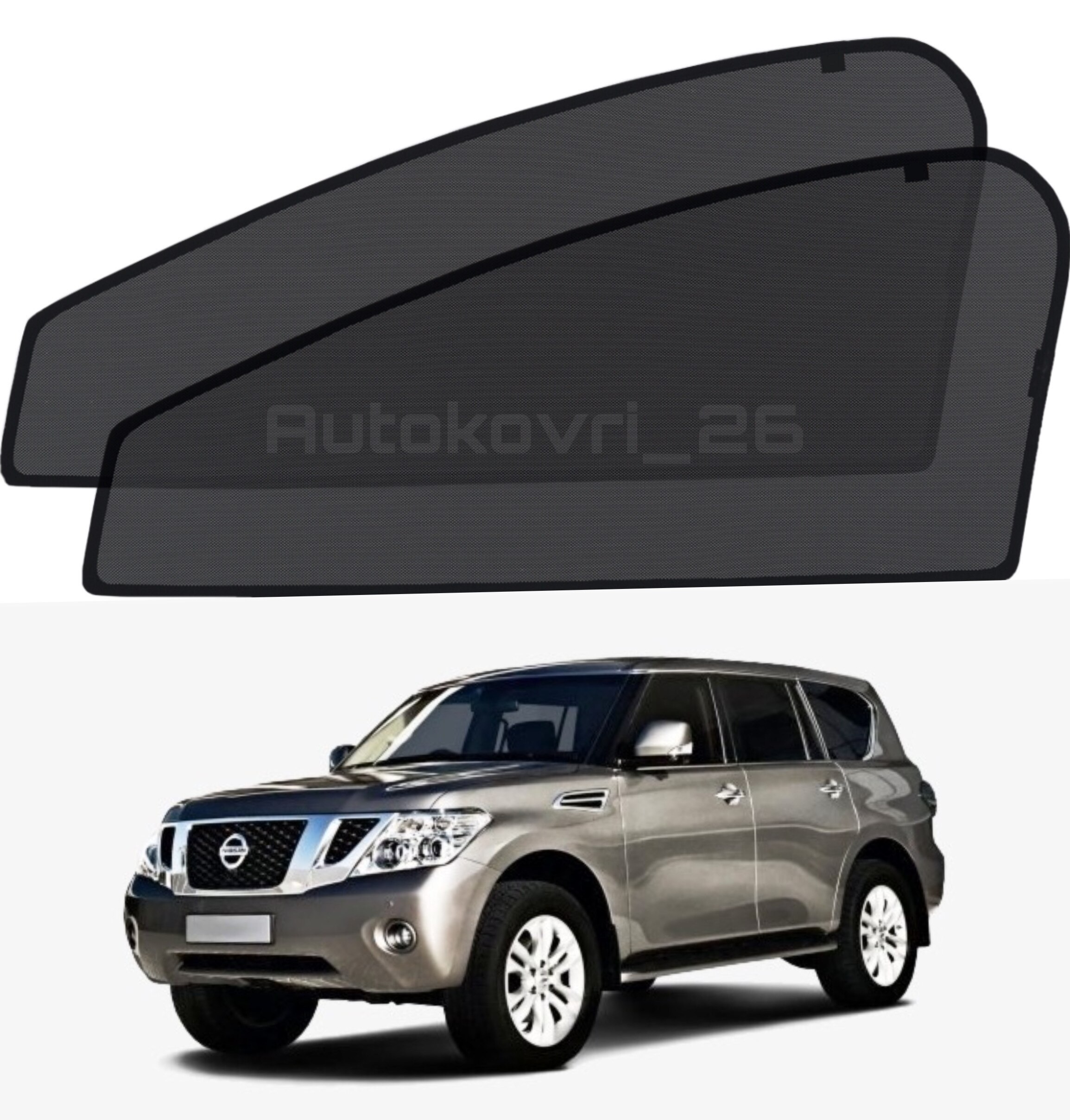 

АВТО ШТОРКИ СЕТКИ КАРКАСНЫЕ НА НИССАН ПАТРОЛ 6 NISSAN PATROL Y62 (10-)