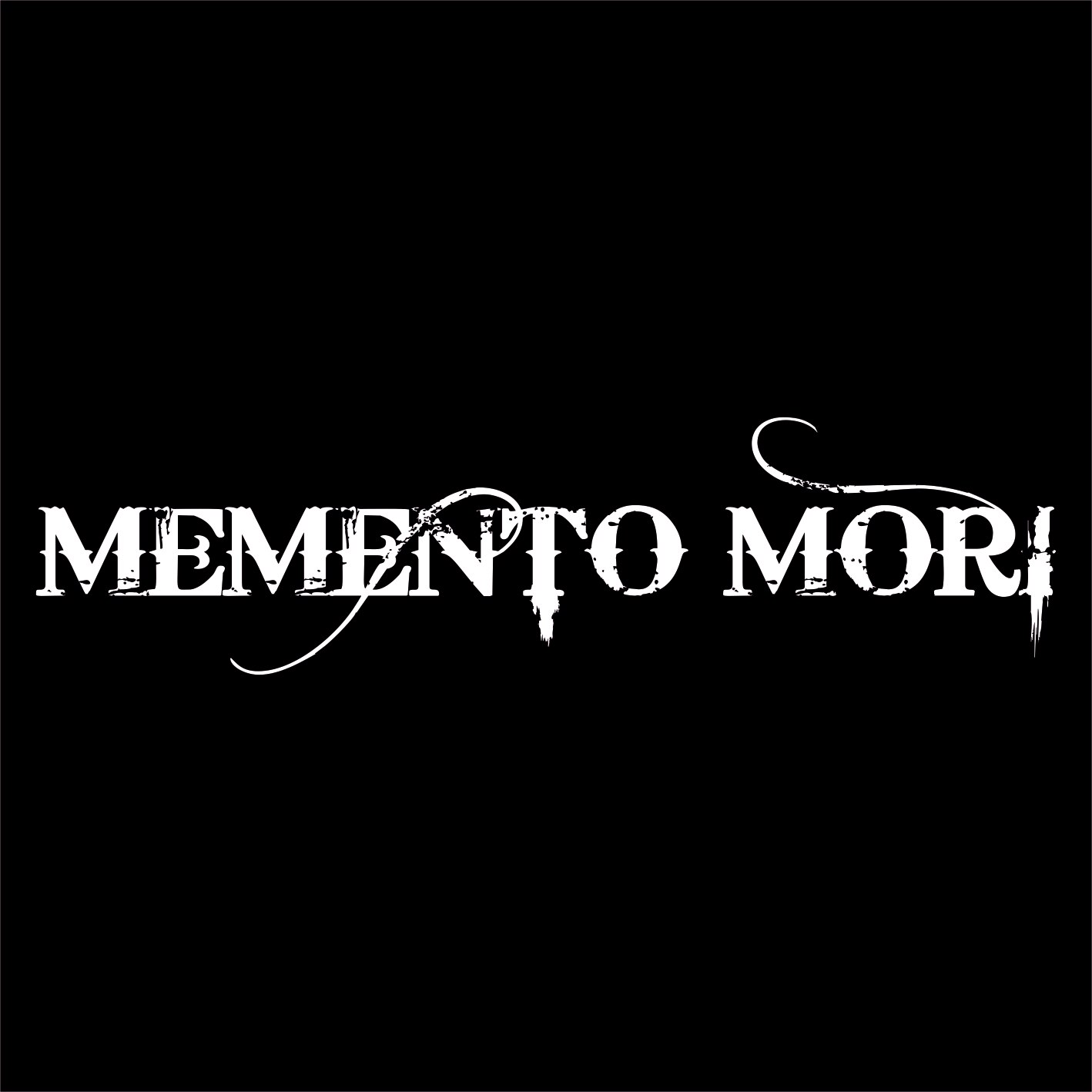 

Виниловая наклейка на авто " Memento mori " (автомобильные товары), аксессуары для автостекол, наклейки без фона