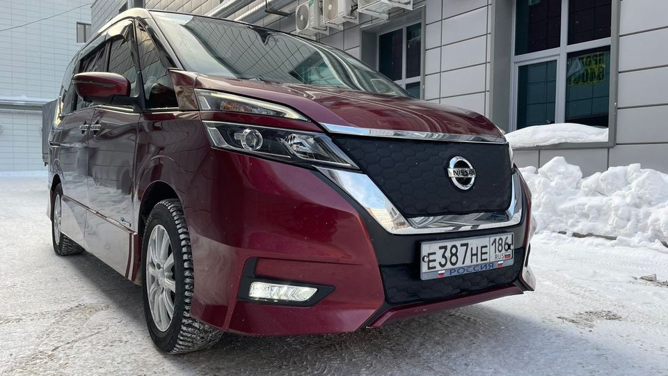 

Утеплитель радиатора и бампера для Nissan Serena C27 2016 -2019 V